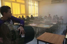 Pokaz fizyczny - właściwości gazów