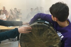 Pokaz fizyczny - właściwości gazów