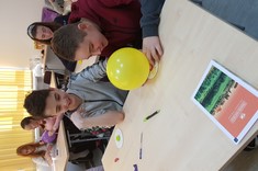 Pokaz fizyczny - właściwości gazów